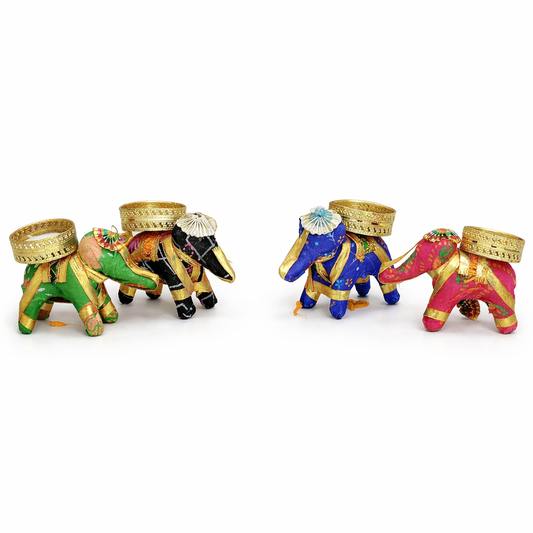 Royal Elephant Tealight Candle Holder