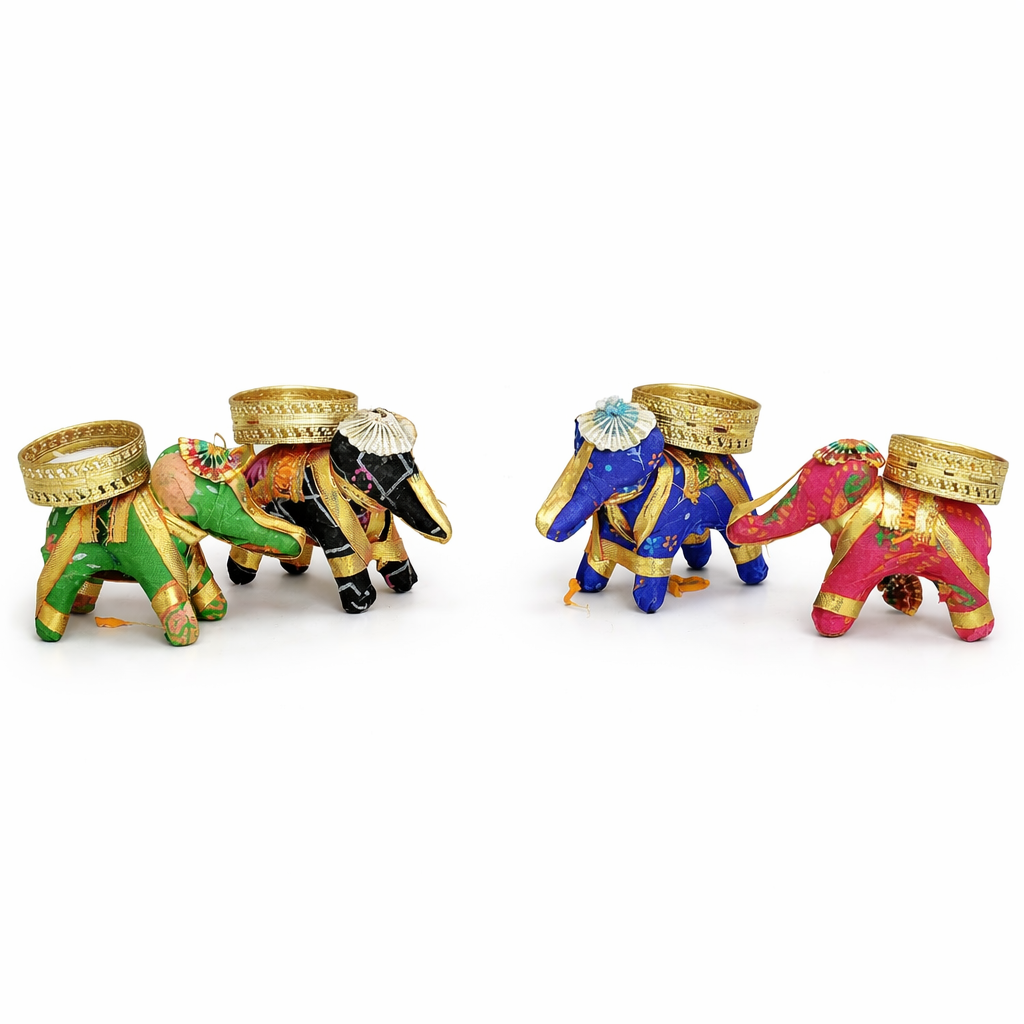 Royal Elephant Tealight Candle Holder