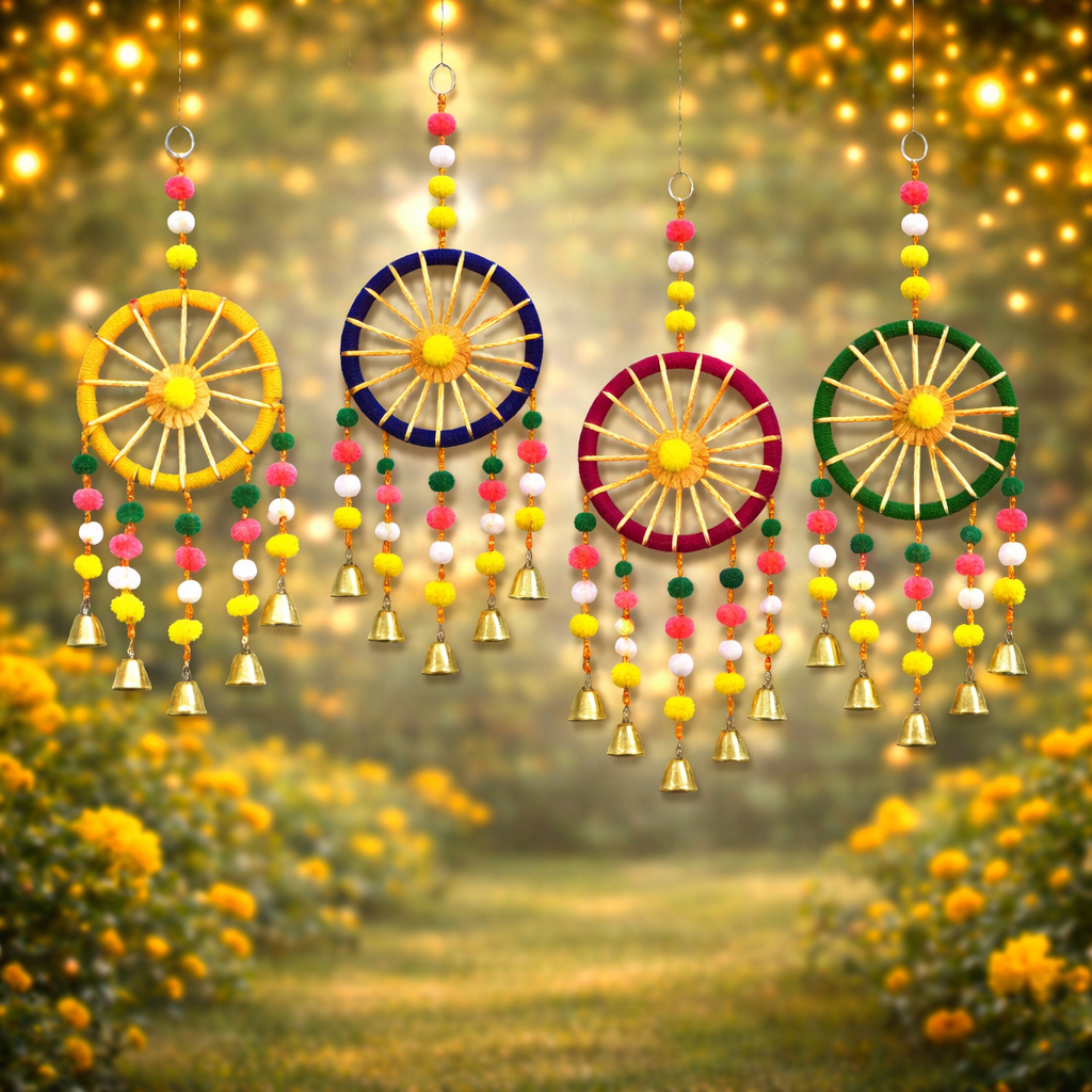 Handmade Multicolor Dreamcatcher Wall Hanging